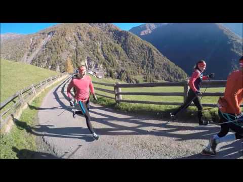 Видео: Группа Крамера. Интервалная тренировка бег с палками.