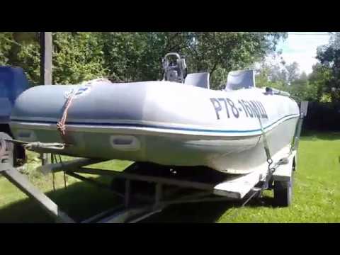 Видео: Ротан 420 на прицепе