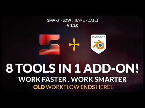 Видео: Не могу поверить, что Blender позволяет это делать! Встречайте SmartFlow!