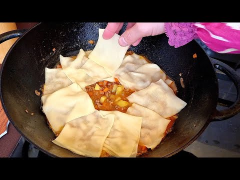 Видео: Казахское ИЗУМИТЕЛЬНОЕ блюдо👌 Жалею, что не знала рецепт раньше 💯 "ЖАППАСАЙ"