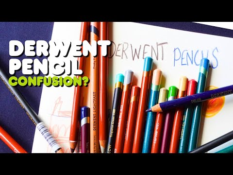 Видео: Выберите правильную линейку карандашей DERWENT для вашего стиля творчества: обзор и сравнение!