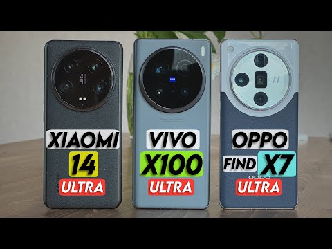 Видео: Да победит сильнейший | Xiaomi 14 Ultra vs Vivo X100 Ultra vs Oppo Find X7 Ultra