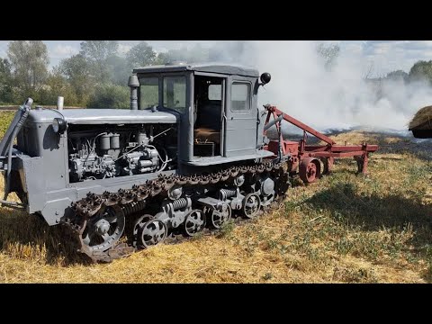 Видео: В чем разница?? Гусеничные трактора Т-74/Т-75/ДТ54.