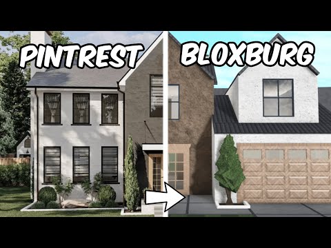 Видео: СТРОИТЕЛЬСТВО ДОМА PINTREST В БЛОКСБУРГЕ