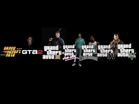 Видео: Все интро Grand Theft Auto  ★ All intro video GTA (1997-2013)