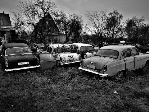 Видео: ЗАБРОШЕННЫЕ АВТО Волга21, ГАЗ 21, Жигули, Мсквичи, СВАЛКА РЕТРОАВТОМОБИЛЕЙ