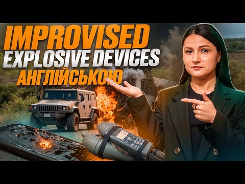 Видео: IEDs - Improvised Explosive Devices англійською. Урок 79.