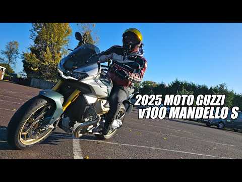 Видео: Moto Guzzi V100 Mandello S 2025 года | Первые впечатления и обзор