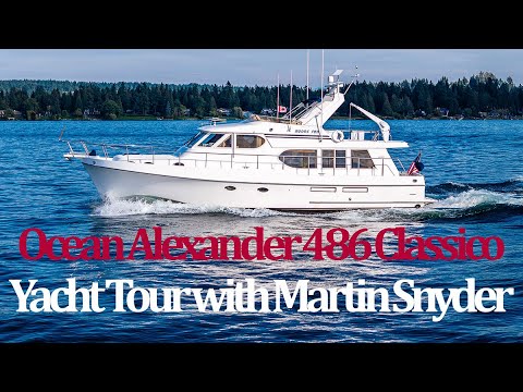 Видео: 48-футовая яхта Ocean Alexander готова к круизу | Полный тур на яхте «Moore Fun» с Мартином Снайд...
