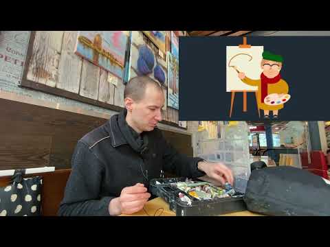 Видео: Как недорого сделать этюдник для живописи. Урок живописи Андрей Горба