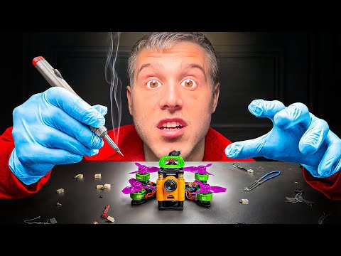 Видео: Я построил крошечный дрон, который чуть меня не сломал!