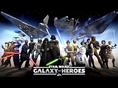 Видео: Star Wars: Galaxy of Heroes (Android) Знакомимся с бесплатной игрой по вселенной Звёздных войн