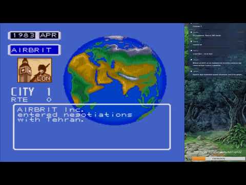 Видео: Aerobiz.Sega Mega Drive.Стрим 01.