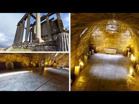 Видео: ‼️🏛‼️Уникальный подземный зал храма Зевса в Айзаное. Такого Вам никто не покажет‼️