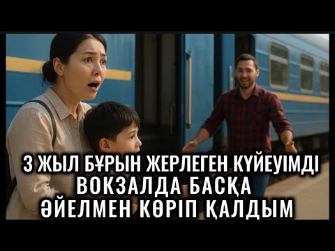 Видео: 3 ЖЫЛ БҰРЫН ЖЕРЛЕГЕН КҮЙЕУІМДІ ВОКЗАЛДА БАСҚА ӘЙЕЛМЕН КӨРІП ҚАЛДЫ,МАМА ҚАРАШЫ АНАУ ПАПАМ ҒОЙ😱