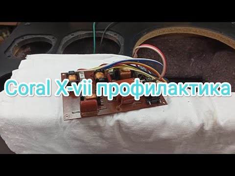 Видео: Coral X-vii профилактика