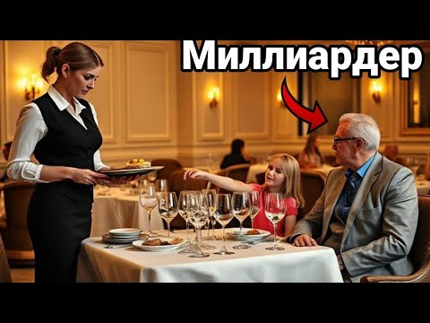 Видео: Папа, это та девочка, которая нас спасла! — Ребенок миллиардера узнал официантку