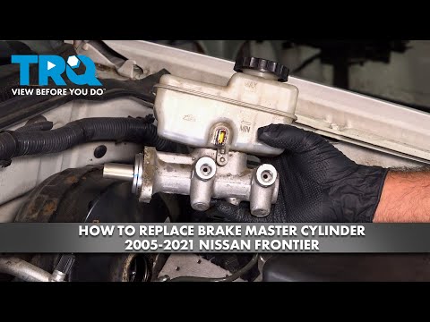 Видео: Как заменить главный тормозной цилиндр на Nissan Frontier 2005-2021 годов