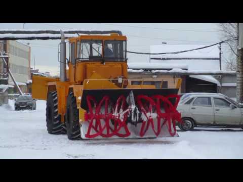 Видео: Снегоочиститель фрезерно-роторный ОСФР-Б