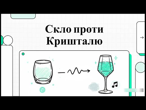 Видео: Чому Кришталь "Співає"? Повний Розбір Келихів