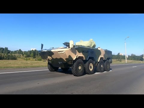 Видео: Новый белорусский БТР // Проверено на себе