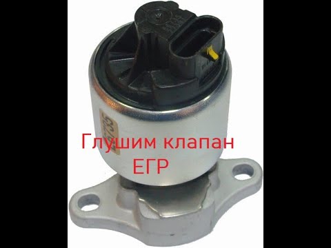 Видео: Как заглушить клапан ЕГР на дэу нексии и подобных авто