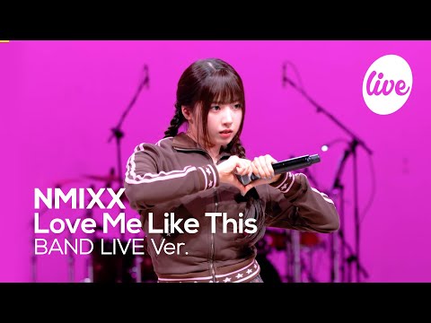 Видео: [4K] NMIXX - “Love Me Like This” Band LIVE Concert [it's Live] шоу живой музыки