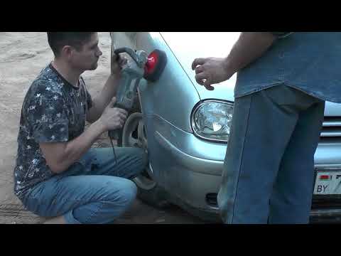 Видео: Как убрать протир на лаке, локальная покраска