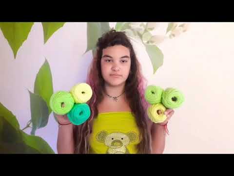 Видео: Салатовые афрокосы)))