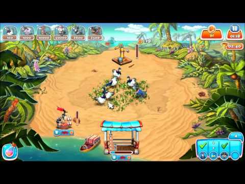 Видео: Farm Frenzy: Heave Ho only GOLD (level 4) Walkthrough gameplay Веселая ферма. Все на борт! Уровень 4