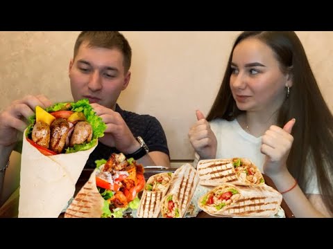 Видео: MUKBANG| ШАУРМА| SHAWARMA| не ASMR ❤️