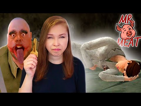 Видео: ОТБИЛА ДЕВУШКУ У МИСТЕРА МИТА! [Прохождение Mr. Meat: Комната ужасов]