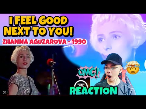 Видео: 1st Reaction! THATS BEAUTIFUL! Жанна Агузарова "Мне хорошо рядом с тобой" (1990) 🇷🇺 (REACTION)