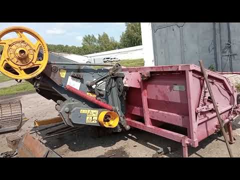 Видео: Палессе GS812 подготовка к уборочной