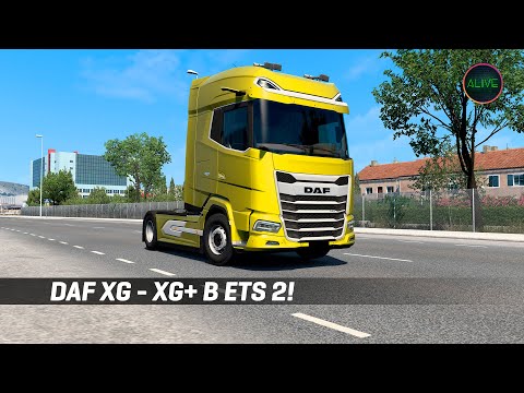 Видео: НОВЫЙ ГРУЗОВИК DAF XG/XG+ В ETS 2!