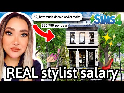 Видео: Строительство дома для СТИЛИСТА с РЕАЛЬНОЙ зарплатой в Sims 4: Career Building, эпизод 20
