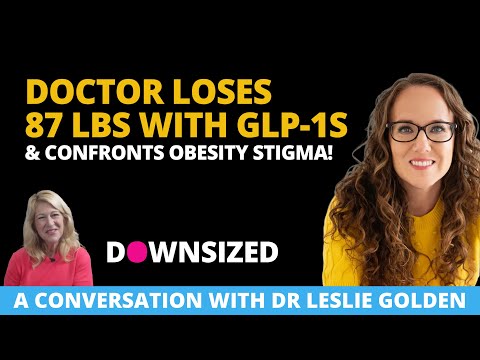 Видео: Доктор сбросил 87 фунтов с помощью GLP-1 и борется со стигмой ожирения! Беседа с доктором Лесли Г...