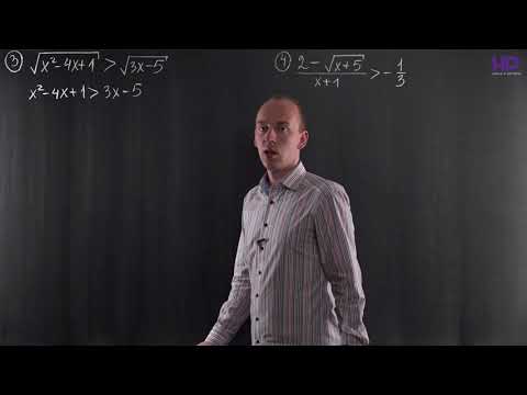Видео: Алгебра, 10 класс | Иррациональные неравенства. Часть 1
