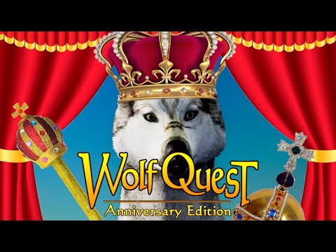 Видео: Царь Генерал и рыцари круглого бревна! WolfQuest: Anniversary Edition # 162