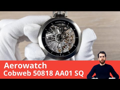Видео: Карманный скелетон / Aerowatch Cobweb 50818 AA01 SQ