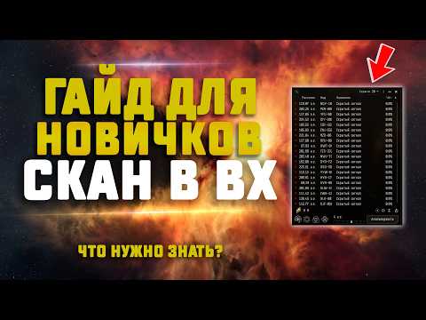 Видео: EVE Online. ГАЙД ДЛЯ НОВИЧКОВ ПО СКАНУ В ЧЕРВОТОЧИНАХ. Особенности скана в ВХ