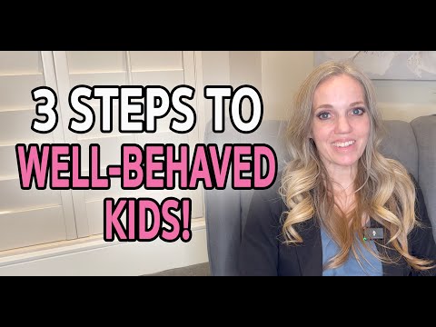 Видео: Дисциплинируйте детей: 3 шага к воспитанию воспитанных детей