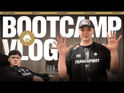 Видео: TEAM SPIRIT: БУТКЕМП ВЛОГ