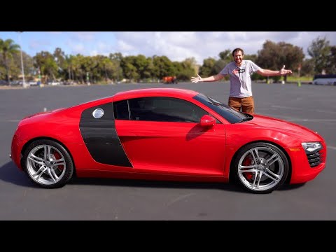 Видео: Оригинальный Audi R8, это современный, халявный суперкар