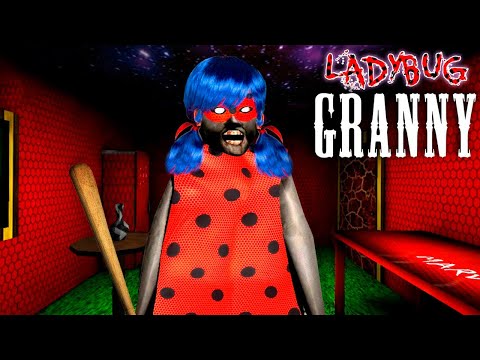 Видео: Бабка Гренни это Леди Баг - Моды для Хоррор Игры Granny Mods
