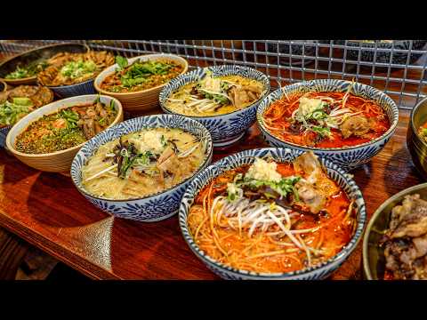 Видео: Обязательно к просмотру любителям лапши! 9 легендарных блюд из лапши из Кореи.