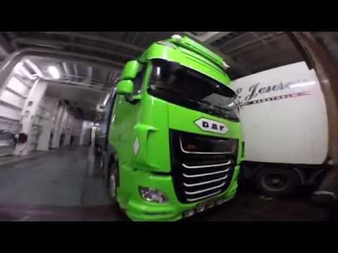 Видео: Пересечение вод! Цветовая линия: Ларвик - Хиртсхальс - Норвегия Грузоперевозки - William de Zeeuw