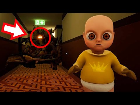 Видео: МОНСТРЫ ЗАХВАТИЛИ ДОМ ?! ИГРА The Baby In Yellow