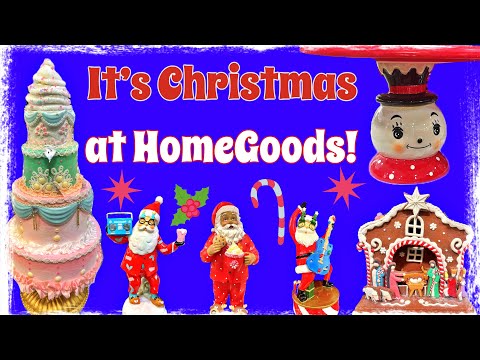 Видео: Рождество пришло в HomeGoods — так много новых товаров!