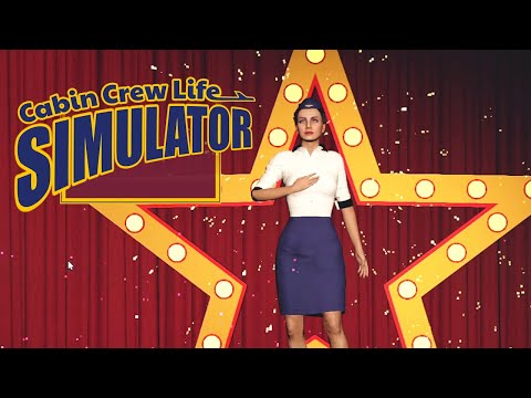 Видео: Полетели | Cabin Crew Life Simulator # 1